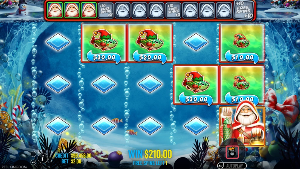 Big Bass Christmas Frozen Lake - Free Spins